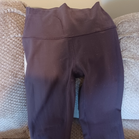 Lululemon High Rise size 4 Brown Purple Discontinued - Picture 12 of 13